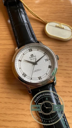 Superclone Omega De Ville Silver 39.5mm 424.23.40.20.02.002 - Affordable Super Clone Watch