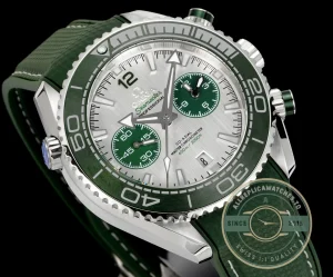 Superclone Omega Planet Ocean Chronograph 45.5 mm Green, 215.32.46.51.06.001 - 1:1 Swiss Replica Watch