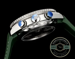 Superclone Omega Planet Ocean Chronograph 45.5 mm Green, 215.32.46.51.06.001 - 1:1 Swiss Replica Watch