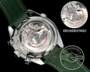 Superclone Omega Planet Ocean Chronograph 45.5 mm Green, 215.32.46.51.06.001 - High-Grade Replica Watch