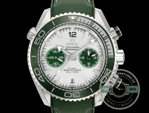 Superclone Omega Planet Ocean Chronograph 45.5 mm Green, 215.32.46.51.06.001 - 1:1 Swiss Replica Watch