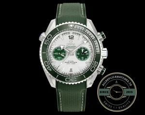 Superclone Omega Planet Ocean Chronograph 45.5 mm Green, 215.32.46.51.06.001 - 1:1 Swiss Replica Watch