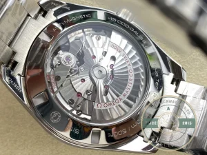 Omega Seamaster on wrist in natural lighting