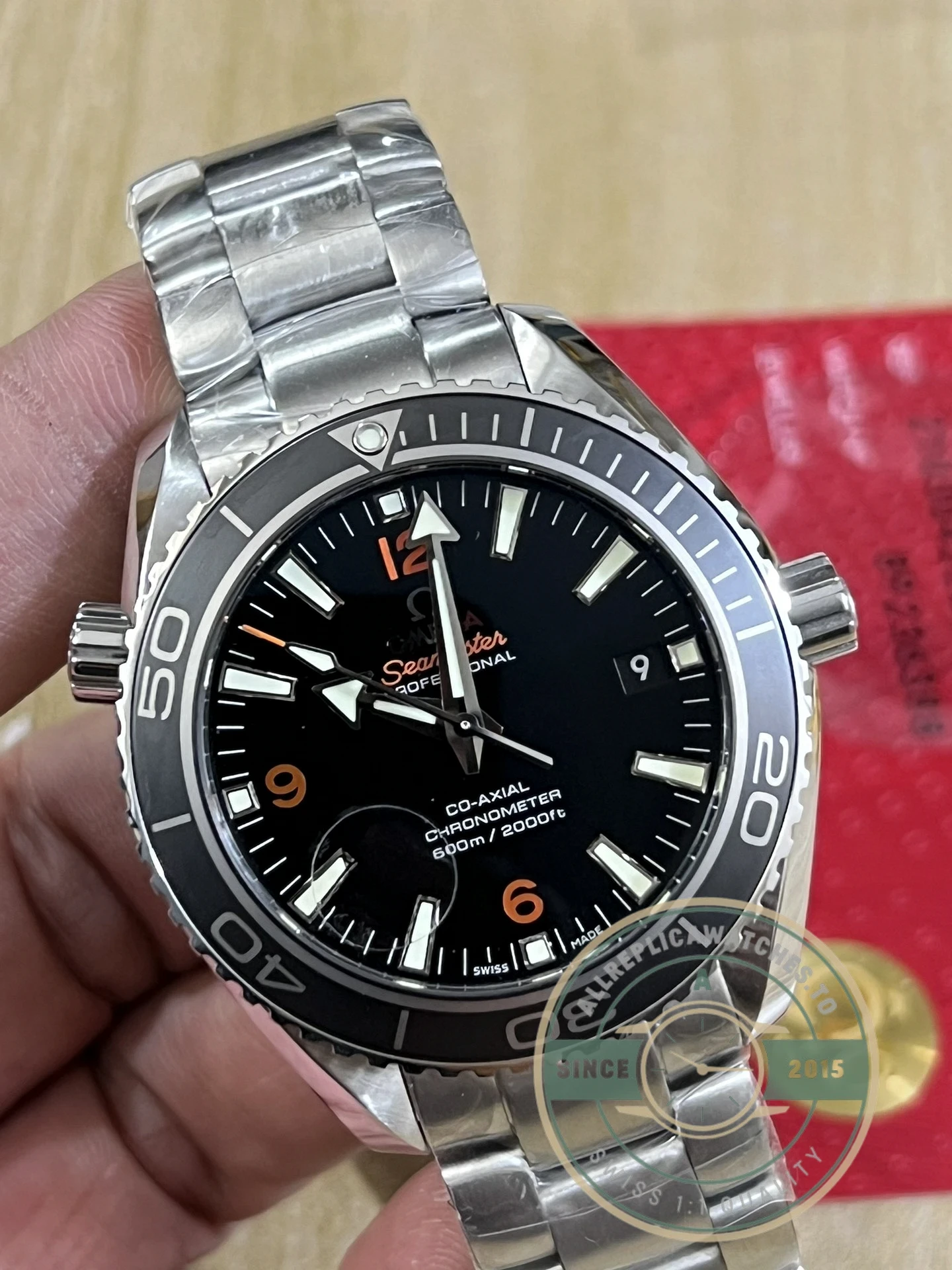 Superclone Omega Seamaster 600M, Co-Axial, Chronometer, 42 mm - High-Grade Replica Watch