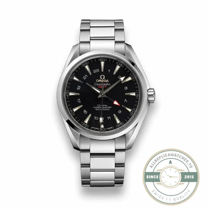 Superclone Omega Seamaster GMT Black Dial 231.13.43.22.01.001 - Factory Super Clone Watch