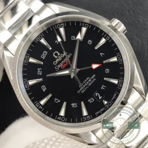 Superclone Omega Seamaster GMT Black Dial 231.13.43.22.01.001 - Affordable Luxury Fake Timepiece
