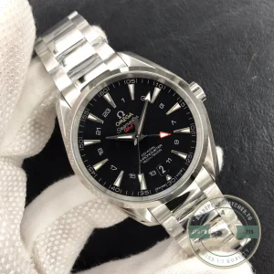 Superclone Omega Seamaster GMT Black Dial 231.13.43.22.01.001 - High-Grade Replica Watch