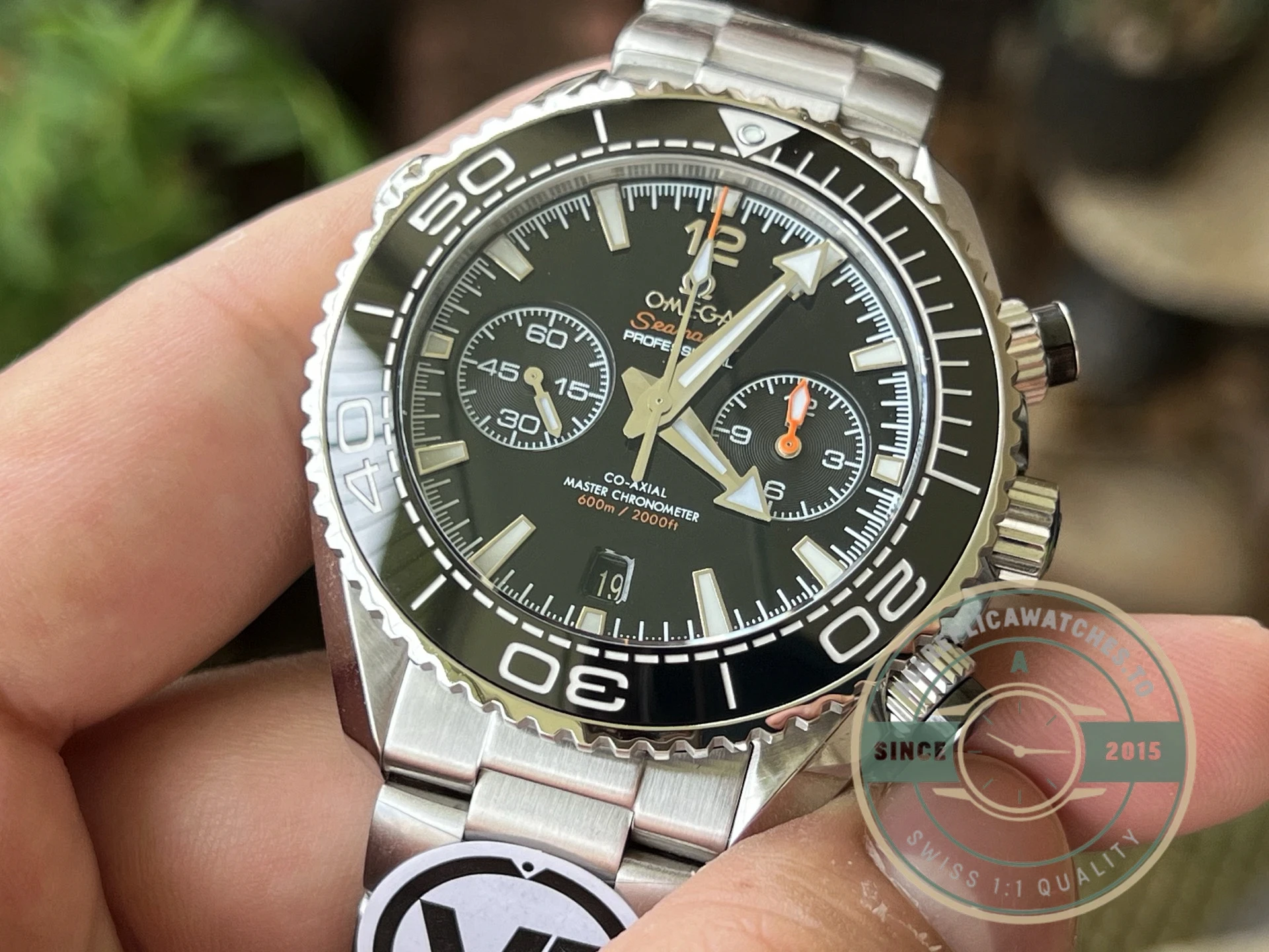 Superclone Omega Seamaster Planet Ocean 600M 215.30.46.51.01.001 - Swiss Movement Replica Watch