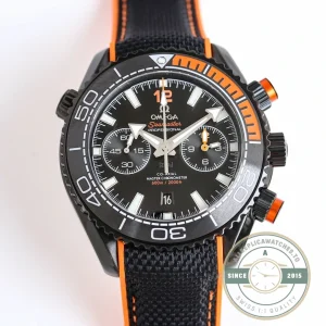 Superclone Omega Seamaster Planet Ocean 600M 45,5mm, Orange 215.92.46.51.01.001 - Top-Tier Swiss Replica Watch