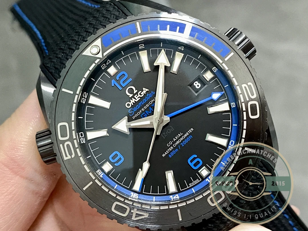 Crown and case finishing detail in studio lighting