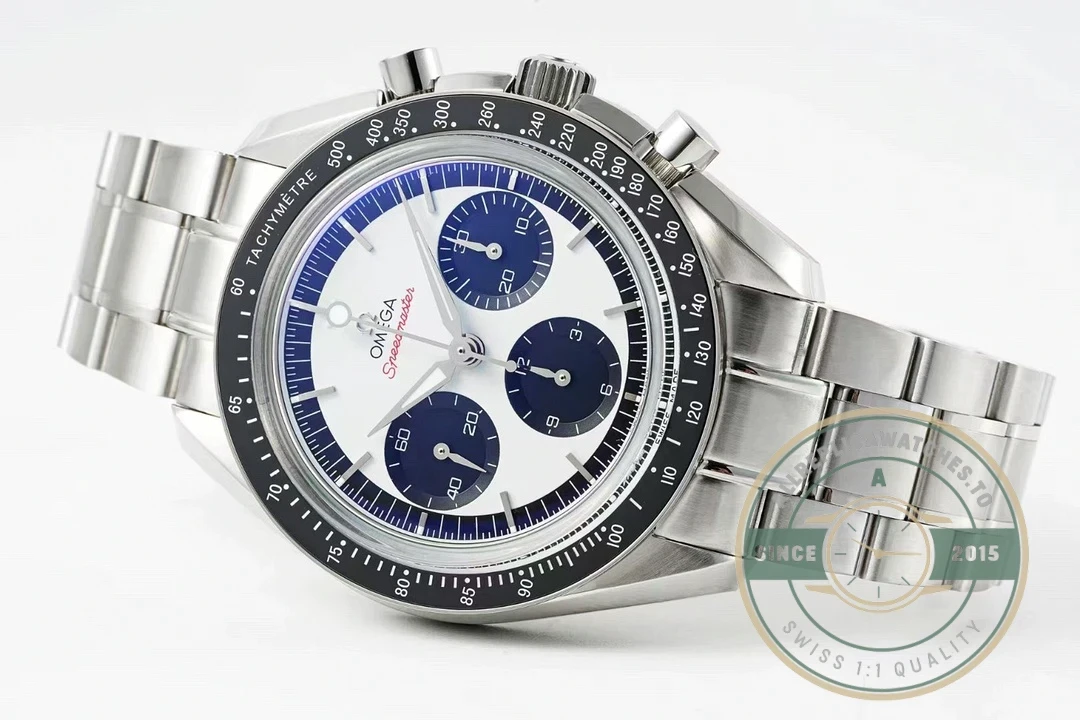 Superclone Omega Speedmaster Chronograph, Panda Dial 311.32.40.30.02.001 - Swiss-Made Clone Watch