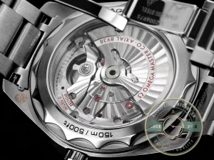 Crown and case finishing detail in studio lighting