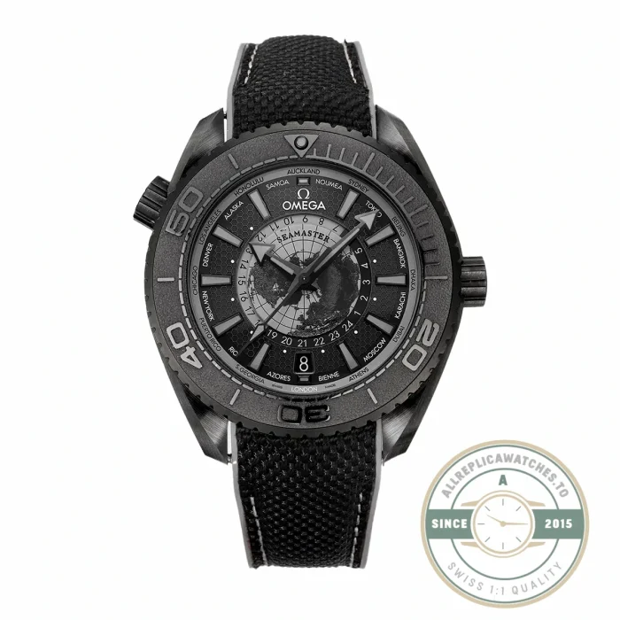 Superclone Seamaster PLANET OCEAN 600M 45.5mm Black Ceramic 215.92.46.22.01.007 - Luxury Replica Watch