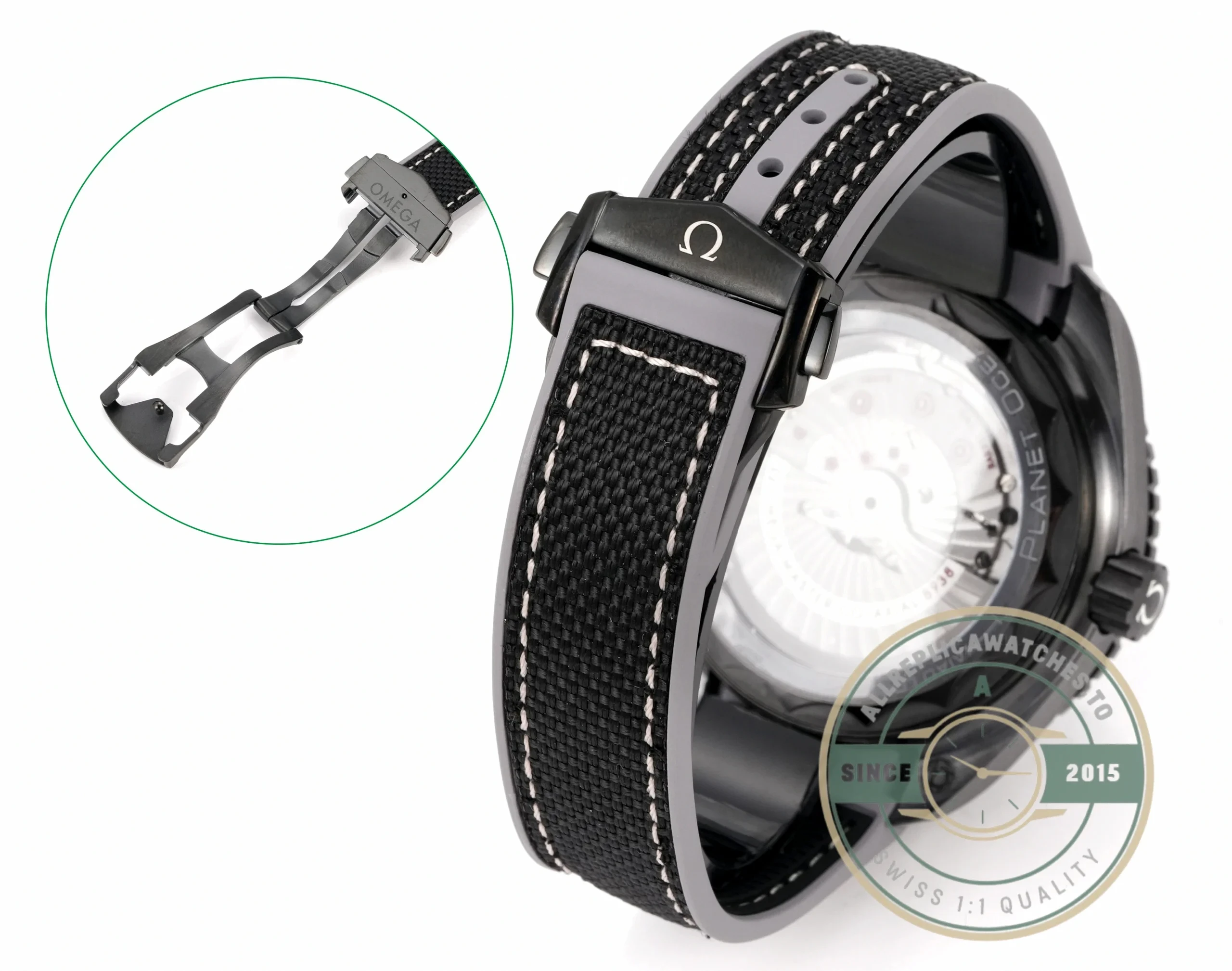 Superclone Seamaster PLANET OCEAN 600M 45.5mm Black Ceramic 215.92.46.22.01.007 - 1:1 Swiss Replica Watch