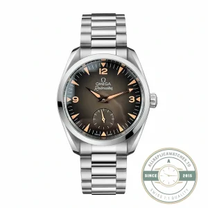 Superclone Seamaster Railmaster 38mm 235.16.38.20.13.004 Brown Dial - Budget Luxury Replica Watch