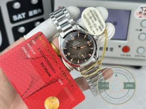 Steel bracelet strap detail with clasp