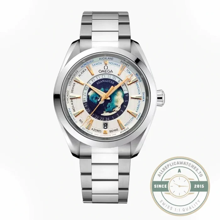 Replica Omega Speedmaster World Time 220.10.43.22.03.001 - Affordable Luxury Fake Timepiece
