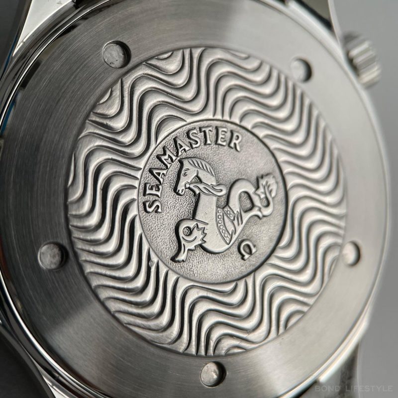 Omega Seamaster Caseback Engraving Detail