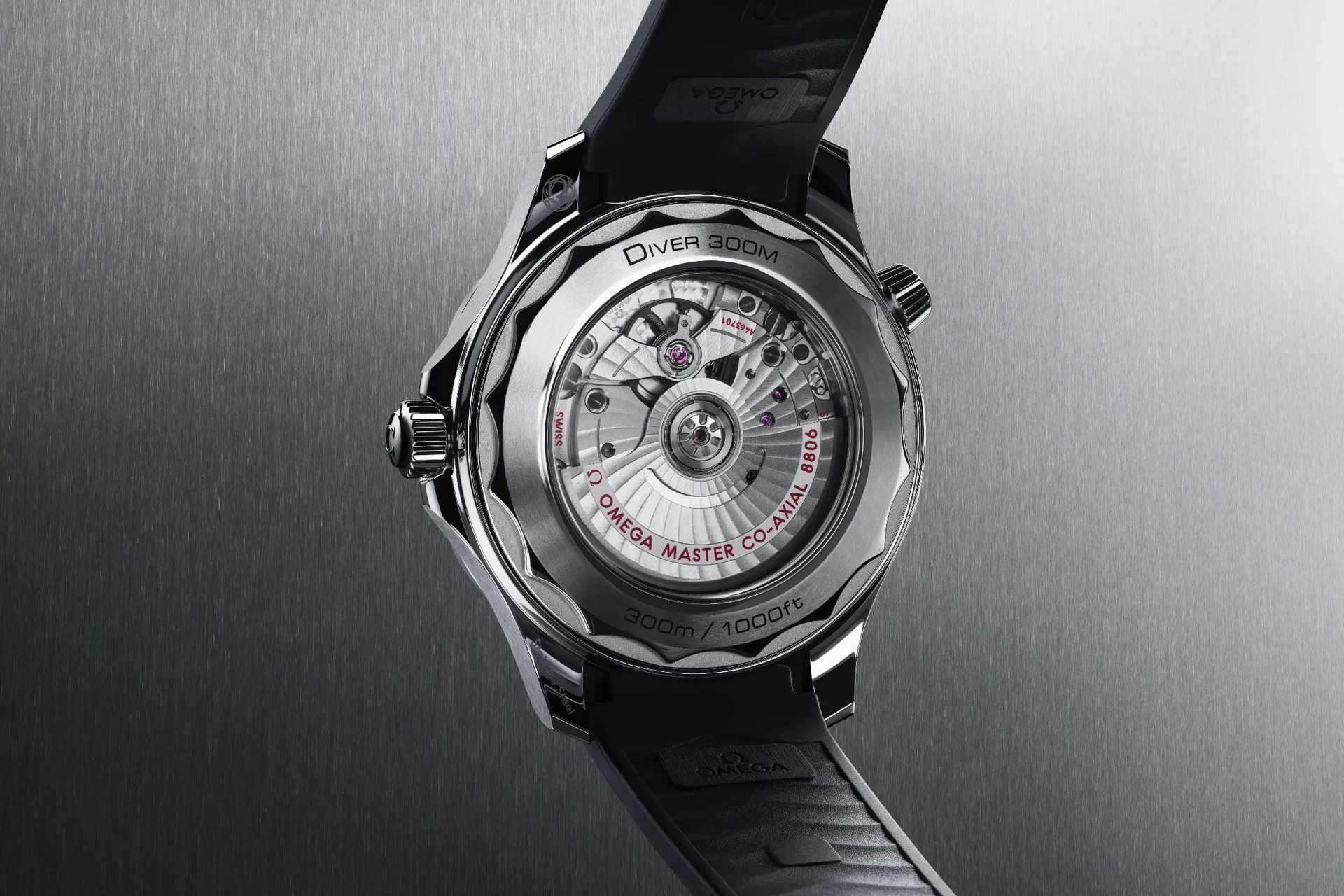 Omega Seamaster Diver 300M Caseback Co-Axial Master Chronometer Movement Sapphire Omega Seamaster Diver 300M Caseback Co-Axial Master Chronometer Movement Sapphire