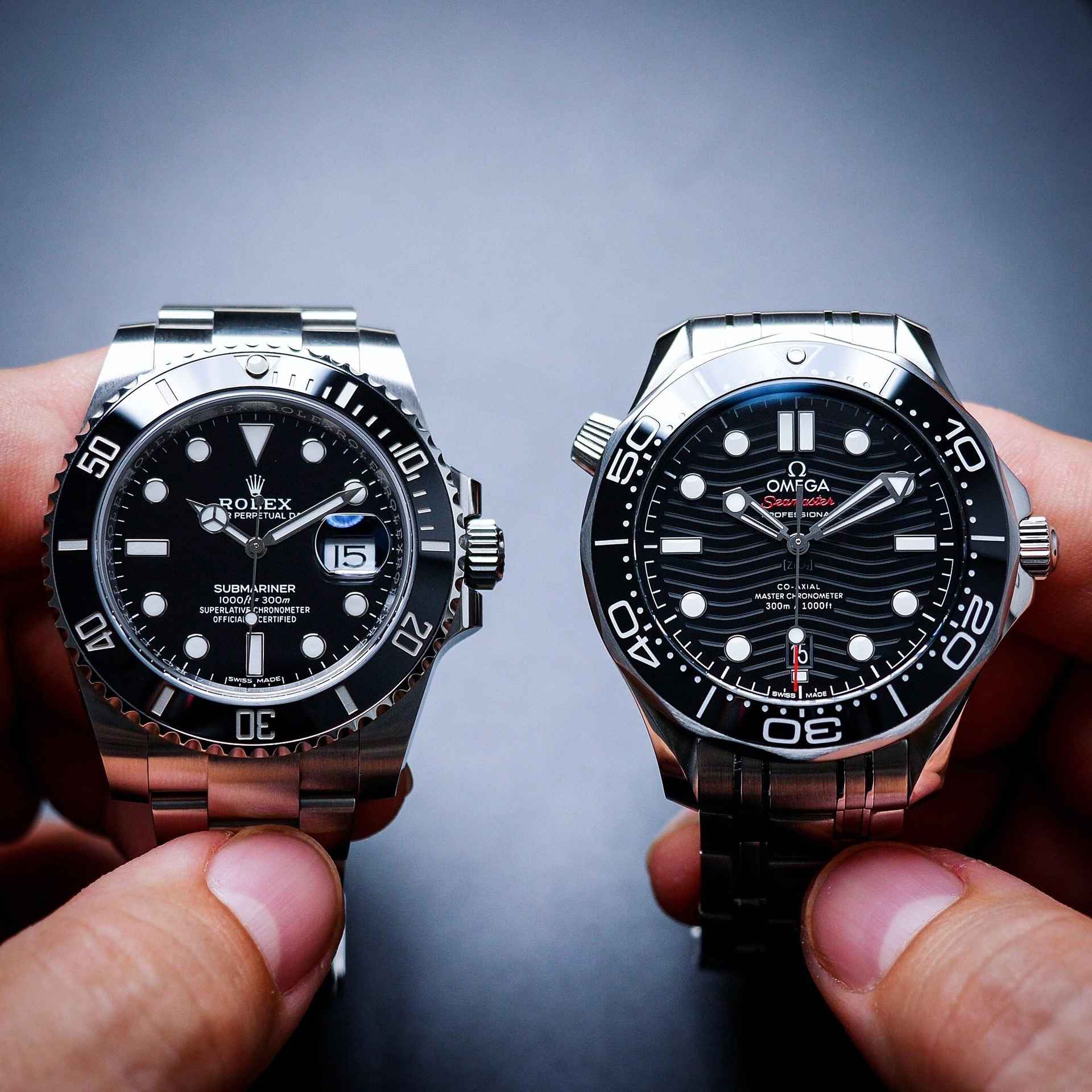 Omega Seamaster Vs Rolex Submariner Side By Side