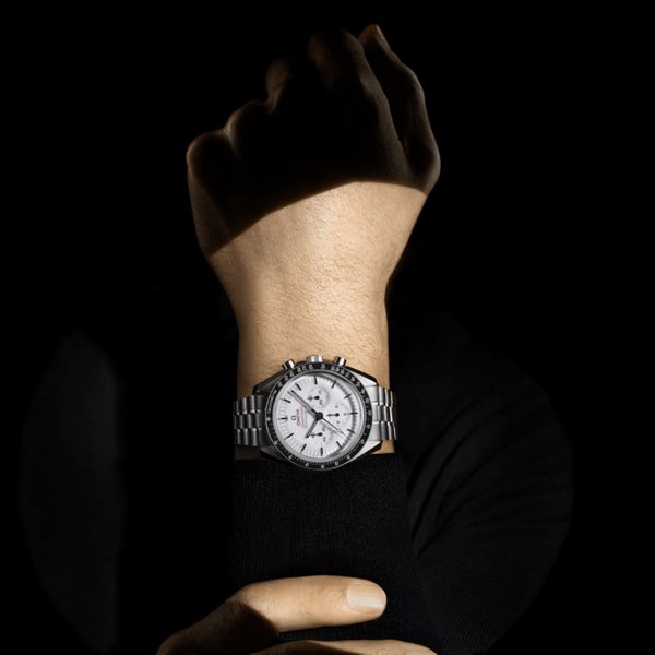 Omega Speedmaster Moonwatch Steel Chronograph Wrist