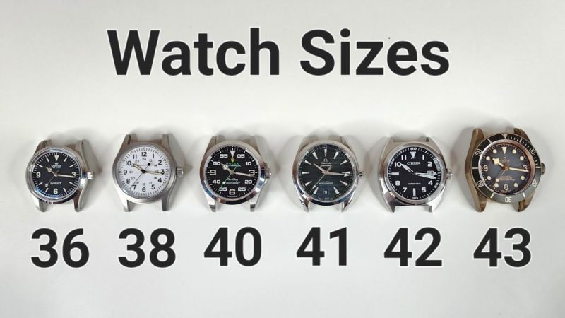 Omega Watch On Wrist Size Comparison Different Sizes