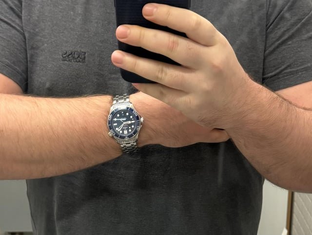 Omega Watch Under Shirt Cuff Thickness Test